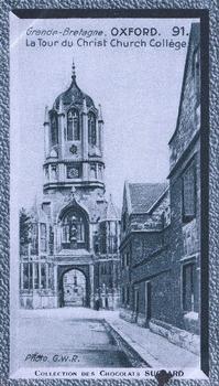 1934 Suchard Collection Européenne #91 Grande-Bretagne - Oxford - La Tour du Christ Church Collège Front