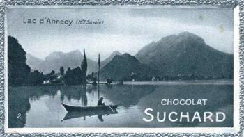 1928 Suchard La France pittoresque 1 (Back : Grand Concours des Vues de France) #2 Lac d'Annecy (Haute Savoie) Front