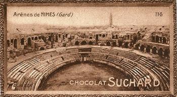 1928 Suchard La France pittoresque 1 (Back : Grand Concours des Vues de France) #116 Arènes de Nîmes (Gard) Front