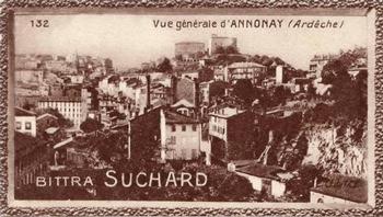 1928 Suchard La France pittoresque 1 (Back : Grand Concours des Vues de France) #132 Vue Générale d'Annonay (Ardèche) Front