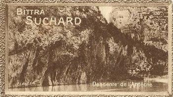 1928 Suchard La France pittoresque 1 (Back : Grand Concours des Vues de France) #138 Descente de l'Ardèche Front