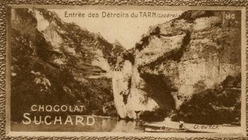 1928 Suchard La France pittoresque 1 (Back : Grand Concours des Vues de France) #140 Entrée du Détroit du Tarn (Lozère) Front