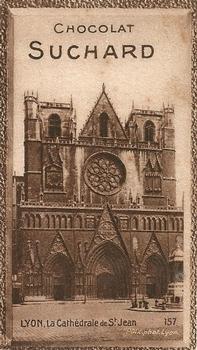 1928 Suchard La France pittoresque 1 (Back : Grand Concours des Vues de France) #157 Lyon - La Cathédrale de St. Jean Front