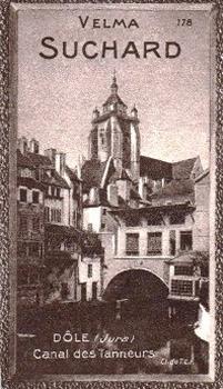 1928 Suchard La France pittoresque 1 (Back : Grand Concours des Vues de France) #178 Dôle - Canal des Tanneurs (Jura) Front