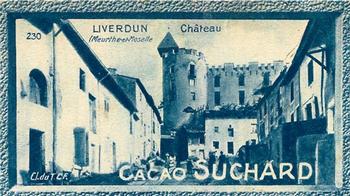 1928 Suchard La France pittoresque 1 (Back : Grand Concours des Vues de France) #230 Liverdun - Château (Meurthe-et-Moselle) Front