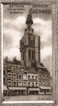 1928 Suchard La France pittoresque 1 (Back : Grand Concours des Vues de France) #271 Bethune - Le Beffroi (Pas de Calais) Front
