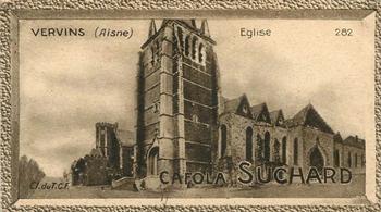 1928 Suchard La France pittoresque 1 (Back : Grand Concours des Vues de France) #282 Vervins - Eglise (Aisne) Front