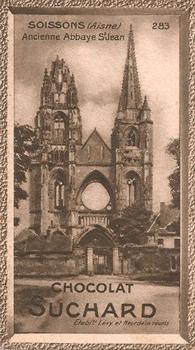 1928 Suchard La France pittoresque 1 (Back : Grand Concours des Vues de France) #283 Soissons - Ancienne Abbaye St. Jean (Aisne) Front