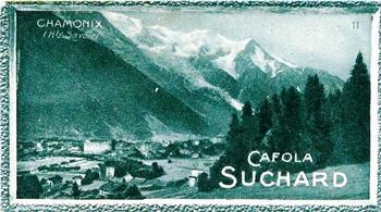 1928 Suchard La France pittoresque 1 (Back : Grand Concours des Vues de France) #11 Chamonix (Haute Savoie) Front