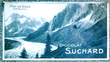 1928 Suchard La France pittoresque 1 (Back : Grand Concours des Vues de France) #14 Mer de Glace (Haute Savoie) Front