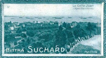 1928 Suchard La France pittoresque 1 (Back : Grand Concours des Vues de France) #87 Le Golf Juan (Alpes Maritimes) Front