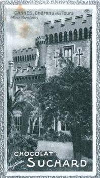 1928 Suchard La France pittoresque 1 (Back : Grand Concours des Vues de France) #88 Cannes - Château des Tours Front