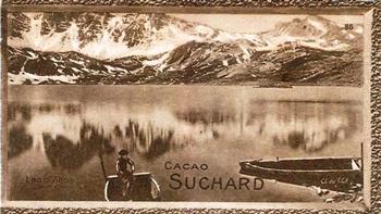 1928 Suchard La France pittoresque 1 (Back : Grand Concours des Vues de France) #98 Mercantour - Lac d'Allos (Hautes Alpes) Front