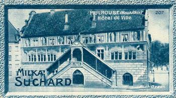 1928 Suchard La France pittoresque 1 (Back : Grand Concours des Vues de France) #207 Mulhouse - Hôtel de Ville (Haut-Rhin) Front