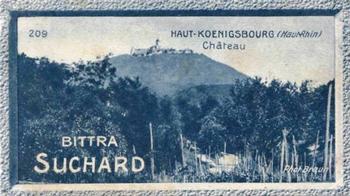 1928 Suchard La France pittoresque 1 (Back : Grand Concours des Vues de France) #209 Haut-Koenigsbourg - Château (Haut-Rhin) Front