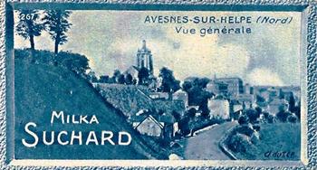 1928 Suchard La France pittoresque 1 (Back : Grand Concours des Vues de France) #267 Avesnes-sur-Helpe - Vue Générale (Nord) Front