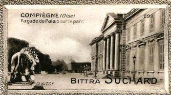 1928 Suchard La France pittoresque 1 (Back : Grand Concours des Vues de France) #299 Compiègne - Facade du Palais sur le Parc (Oise) Front