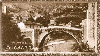 1928 Suchard La France pittoresque 1 (Back : Map of France) #120 Le Vigau (Gard) Front
