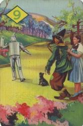 1940 Castell Brothers The Wizard of Oz Card Game #NNO 9 Green Front