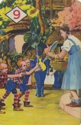 1940 Castell Brothers The Wizard of Oz Card Game #NNO 9 Red Front