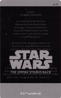 2019 Ensky Star Wars: Movie Scene Snapmide Collection A #A-17 Star Wars: Episode V: The Empire Strike Back Back