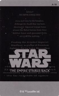 2019 Ensky Star Wars: Movie Scene Snapmide Collection A #A-18 Star Wars: Episode V: The Empire Strike Back Back