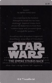 2019 Ensky Star Wars: Movie Scene Snapmide Collection A #A-19 Star Wars: Episode V: The Empire Strike Back Back