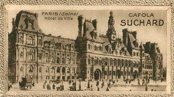 1929 Suchard La France pittoresque 2 (Map of France backs) #306 Paris - Hôtel de Ville (Seine) Front