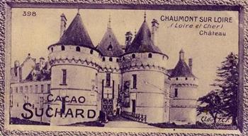 1929 Suchard La France pittoresque 2 (Map of France backs) #398 Chaumont sur Loire - Château (Loire et Cher) Front