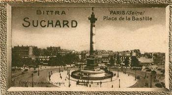 1929 Suchard La France pittoresque 2 (Map of France backs) #311 Paris - Place de la Bastille (Seine) Front