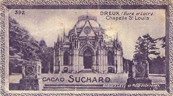 1929 Suchard La France pittoresque 2 (Map of France backs) #392 Dreux - Chapelle St. Louis (Eure et Loire) Front