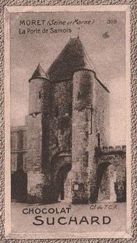 1929 Suchard  La France pittoresque 2 (Grand Concours de Vues de France backs) #319 Moret - La Porte de Samois (Seine et Marne) Front
