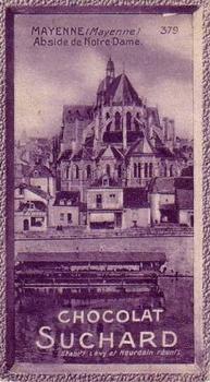 1929 Suchard  La France pittoresque 2 (Grand Concours de Vues de France backs) #379 Mayenne - Abside de Notre-Dame (Mayenne) Front