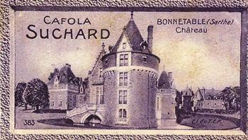 1929 Suchard  La France pittoresque 2 (Grand Concours de Vues de France backs) #383 Bonnetable - Château (Sarthe) Front