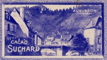 1929 Suchard  La France pittoresque 2 (Grand Concours de Vues de France backs) #452 Aubusson (Creuse) Front
