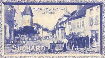 1929 Suchard  La France pittoresque 2 (Grand Concours de Vues de France backs) #462 Menat - La Place (Puy de Dôme) Front