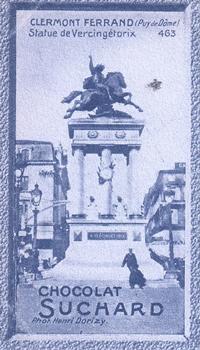 1929 Suchard  La France pittoresque 2 (Grand Concours de Vues de France backs) #463 Clermont Ferrand - Statue de Vercingétorix (Puy de Dôme) Front