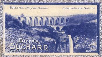 1929 Suchard  La France pittoresque 2 (Grand Concours de Vues de France backs) #468 Salins - Cascades de Salins (Puy de Dôme) Front