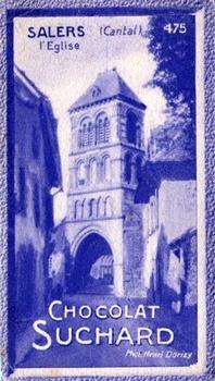 1929 Suchard  La France pittoresque 2 (Grand Concours de Vues de France backs) #475 Salers - L'Eglise (Cantal) Front