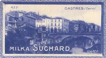 1929 Suchard  La France pittoresque 2 (Grand Concours de Vues de France backs) #477 Castres (Tarn) Front