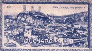 1929 Suchard  La France pittoresque 2 (Grand Concours de Vues de France backs) #494 Foix - Vue Générale (Ariège) Front