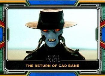 2022 Topps Star Wars: The Book of Boba Fett - Blue #84 The Return of Cad Bane Front