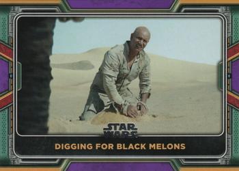 2022 Topps Star Wars: The Book of Boba Fett - Purple #18 Digging for Black Melons Front