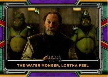 2022 Topps Star Wars: The Book of Boba Fett - Purple #42 The Water Monger, Lortha Peel Front