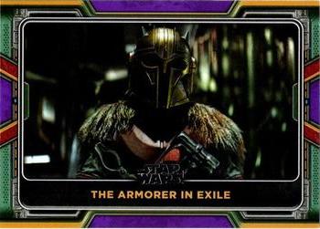 2022 Topps Star Wars: The Book of Boba Fett - Purple #64 The Armorer in Exile Front