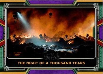 2022 Topps Star Wars: The Book of Boba Fett - Purple #66 The Night of a Thousand Tears Front
