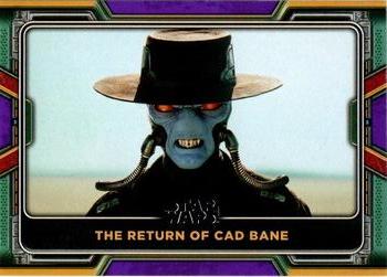 2022 Topps Star Wars: The Book of Boba Fett - Purple #84 The Return of Cad Bane Front