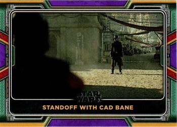 2022 Topps Star Wars: The Book of Boba Fett - Purple #88 Standoff with Cad Bane Front