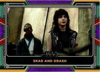 2022 Topps Star Wars: The Book of Boba Fett - Purple #89 Skad and Drash Front