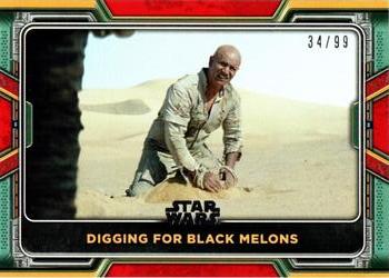 2022 Topps Star Wars: The Book of Boba Fett - Red #18 Digging for Black Melons Front